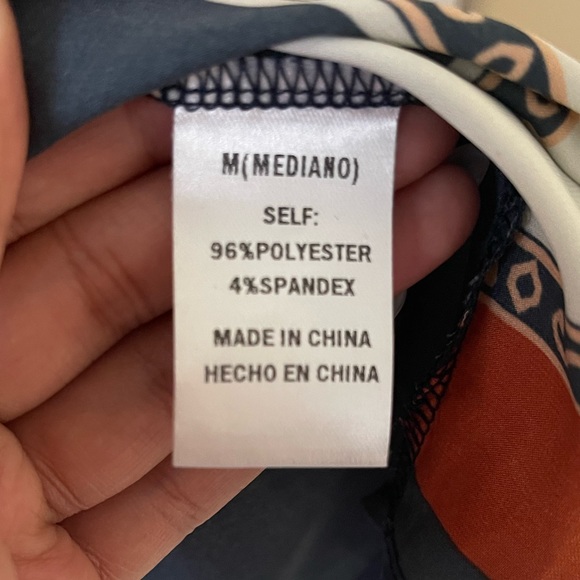 Oversized satin finish blouse. - Picture 2 of 2